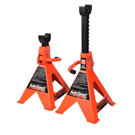 Autosport Jack Stan with Locking Pin, 6 Ton ASM2803A